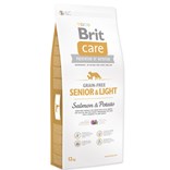 Brit Care Grain-free Senior&Light Salmon & Potato
