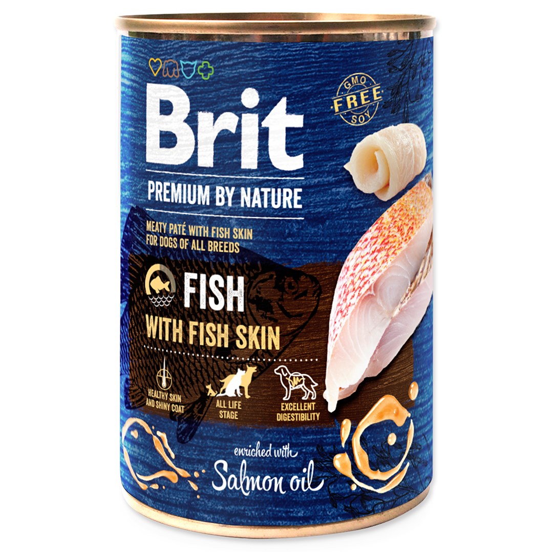 Brit Premium by Nature Fish with Fish Skin - Brit, 400g