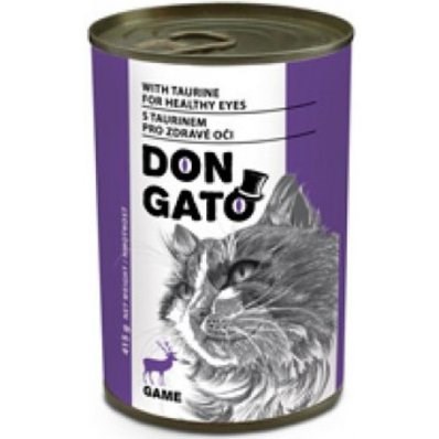 Dongato konzerva kočka zvěřinová 415g