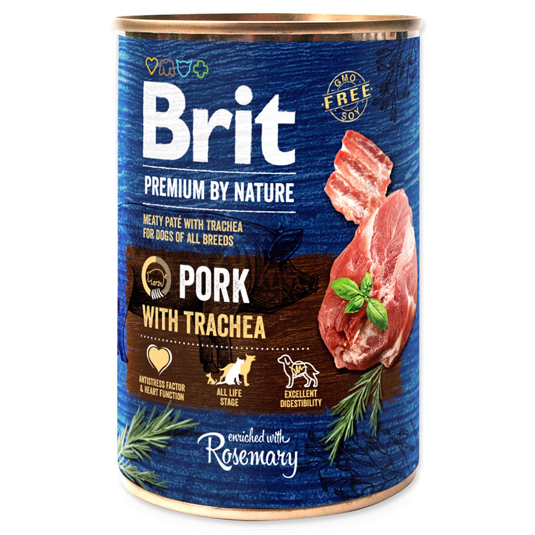 Brit Premium by Nature Pork with Trachea - Brit, 400g