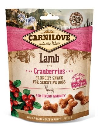 Carnilove Dog Crunchy Snack Lamb & Cranberries 200g
