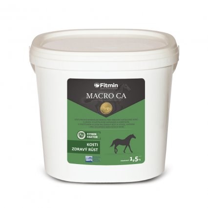 Fitmin Macro Ca granulované doplňkové minerální krmivo pro koně 1,5 kg