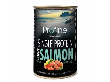 Profine PUPPY Single protein salmon with potatoes 400g