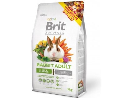 Brit Animals RABBIT ADULT complete 3kg