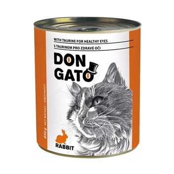 Don Gato konzerva kočka - králík 850g
