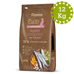 FITMIN DOG PURITY GF PUPPY FISH - 12 KG