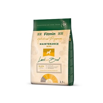 Fitmin Mini Maintenance Lamb With Beef kompletní krmivo pro psy 2,5 kg
