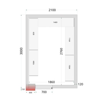 TEFCOLD CR 210x300x220