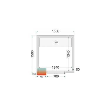 TEFCOLD CR 150x150x220