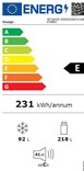 Chladnička komb. Snaige RF36SM-S0002E