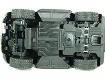Mercedes – Benz X-Class 4x4, dvoumístný pick up s 2.4G DO, plynulým rozjezdem,USB,Mp4 přehrávač, čalouněním, EVA koly  XMX606.black