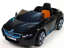 Dětské el. auto BMW I8 Concept   černé  - POSLEDNÍ KUS