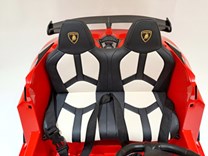 Dětské elektrické licenční  Lamborghini Aventador SVJ Roadster pro 2 děti - červené