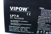 Gelová baterie pro dětská autíčka Vipow 6V/7Ah