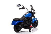 Dětská elektrická  motorka  Chopper  modrý