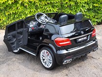 Dětské elektrické autíčko pro 2 děti , Mercedes GLS63 , náhon  4x4 , černá lakovaná
