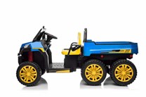 Dětské elektrické farmářské  auto  s 2,4G DO - modré