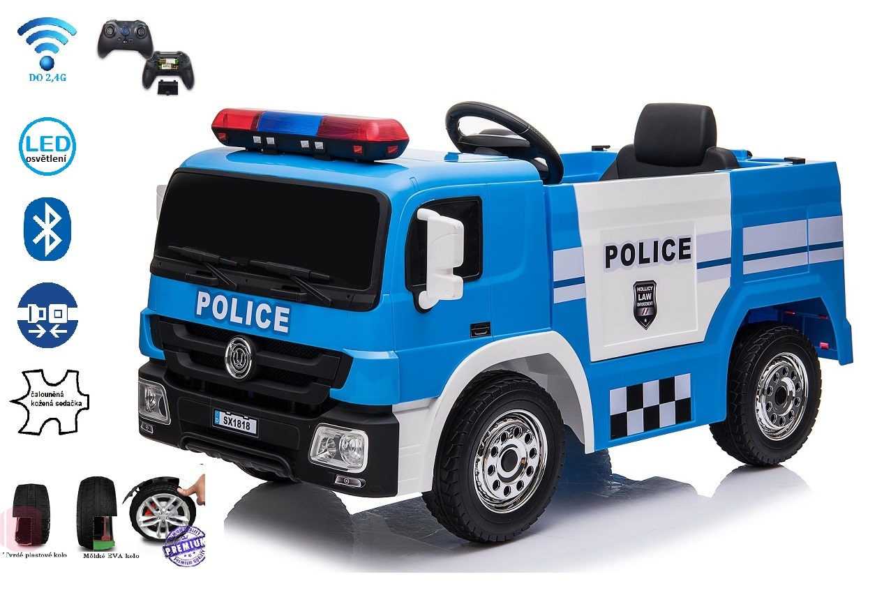 Dětské elektrické Policejní auto  s 2,4G DO