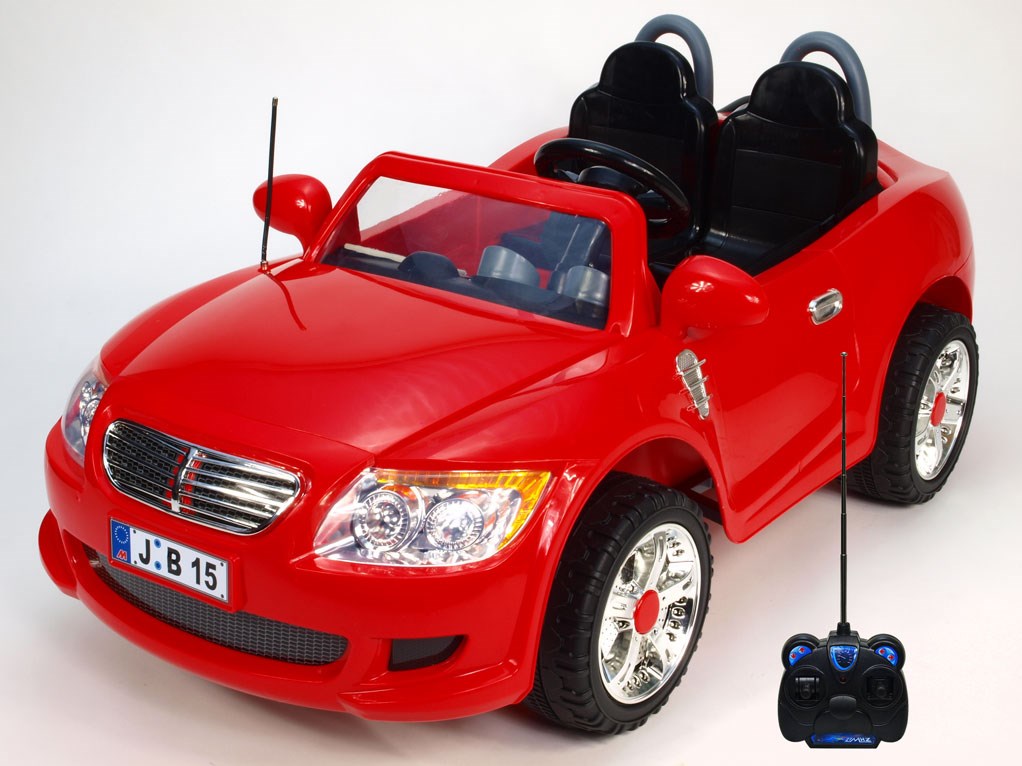 Dětské autíčko pro 2 děti s DO + FM černá