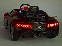 Dětské elektrické autíčko Bugatti Divo černé