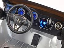 Mercedes – Benz X-Class 4x4, dvoumístný pick up s 2.4G DO, plynulým rozjezdem,USB, Mp4 přehrávač, čalouněním, EVA koly  XMX606.yellow
