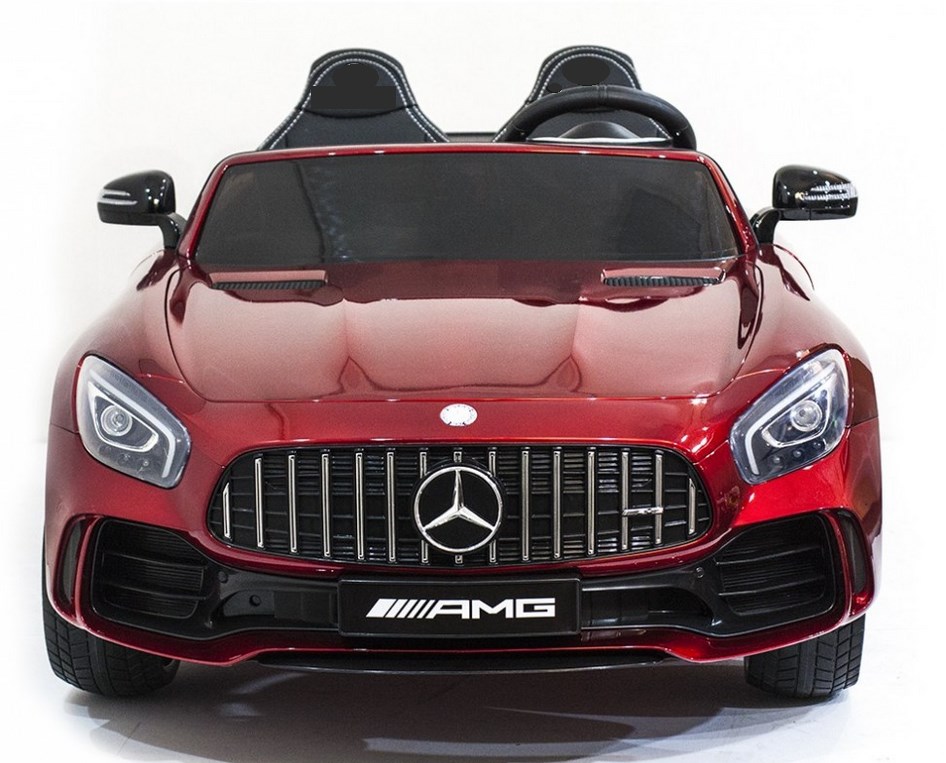 Dětské el. autíčko Mercedes Benz GT-R pro 2děti s DO 2,4G- červené |  CARFORKIDS
