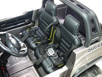 dětské el. autíčko Toyota  HILUX  RUGGED-X  MODEL 2022 - matná stříbrno-šedá