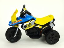 Dětská elektrická minimotorka  Racing modrá