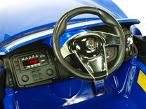 Dětské elektrické autíčko Maserati Alfieri s 2.4G dálkovým ovládáním, otvíratelné dveře, odpružení, USB, SD, MP3   SX1728.blue