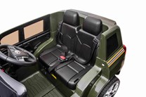 Dětské elektrické licenční  autíčko TOYOTA LAND CRUISER -  lakovaná barva Army zelená