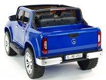 Mercedes – Benz X-Class 4x4, dvoumístný pick up s 2.4G DO, plynulým rozjezdem, čalouněním, EVA koly  XMX606.blue