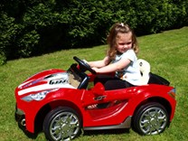 Dětské elektrické závodní autíčko + RC