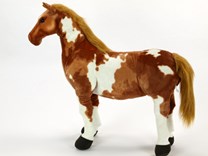 Plyšový kůň American Pain Horse velikost 65 cm - HR65AP