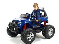 Dětské elektrické autíčko  džíp Ford Ranger Monster Truck 4x4 modrá