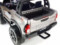 dětské el. autíčko Toyota  HILUX  RUGGED-X  MODEL 2024 - matná stříbrno-šedá