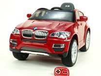 Dětské autíčko Licenční BMW X6 - JJ258EVA.red - Červená
