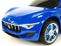 Dětské elektrické autíčko Maserati Alfieri s 2.4G dálkovým ovládáním, otvíratelné dveře, odpružení, USB, SD, MP3   SX1728.blue