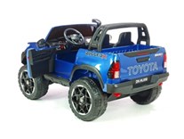 dětské el. autíčko Toyota  HILUX  RUGGED-X -MODEL 2022 - lakovaná modrá barva