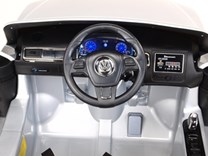 Dětské elektrické auto SUV Volkswagen Touareg s 2,4G DO , lakované - DKF666silver