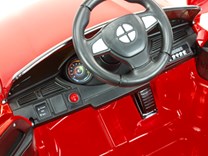 Dětské licenční el. autíčko BMW s vodící tyčí  XMX826.red