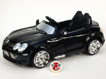 Dětské el.autíčko Mercedes-Benz Licenční + ZDARMA náhradní díly černá - poslední kus