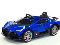 Dětské elektrické autíčko Bugatti Divo modrá