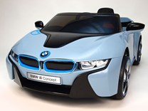 Dětské el. auto BMW I8 Concept modrá.