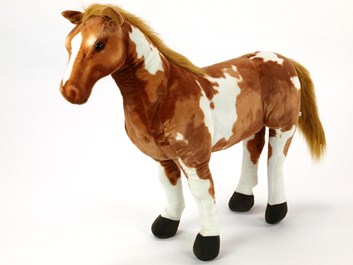 Plyšový kůň American Paint Horse  65cm