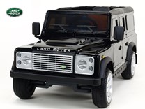 Dětské el autíčko Land Rover Defender s 2,4G DO, černá