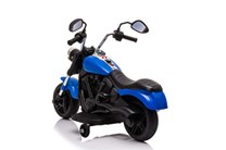 Dětská elektrická  motorka  Chopper  modrý