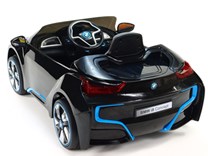 Dětské el. auto BMW I8 Concept   černé  - POSLEDNÍ KUS