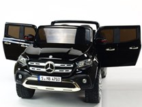 Mercedes  Benz X-Class 4x4, dvoumístný pick up s 2.4G DO černá barva+ ZDARMA druhý bateriový box