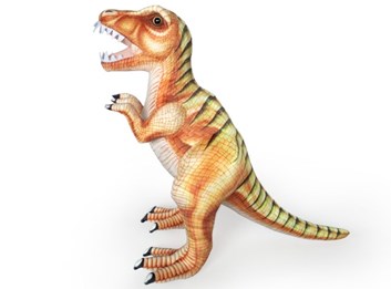 Plyšový Tyrannosaurus Rex  128 cm hnědý - II.jakost