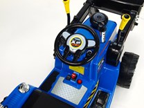 Dětský elektrický traktor se lžící - ZP1005.blue